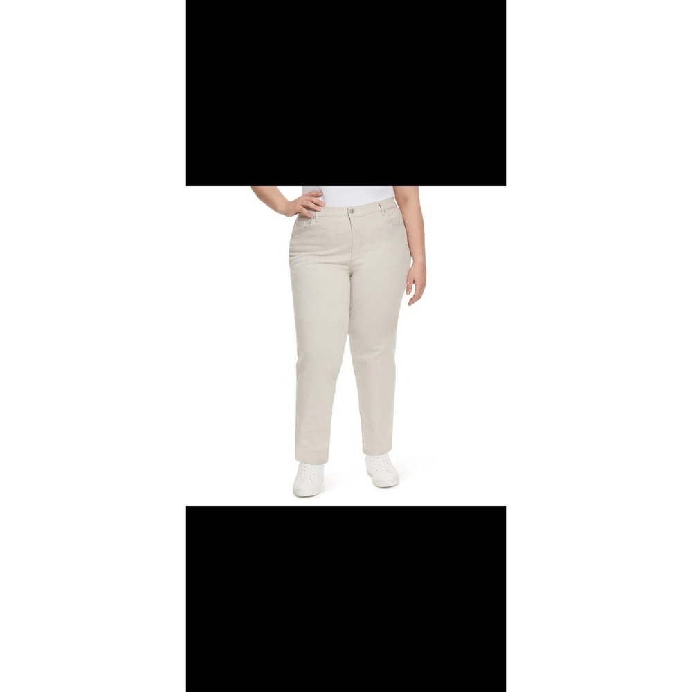 Gloria Vanderbilt Womens Jeans Pants High Rise Amanda Stonewood size 14 NWT